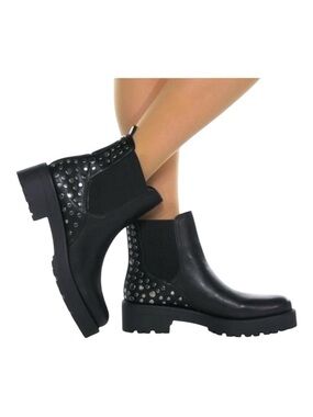 Sam Edelman Jayln Platform Studded Lug Sole Chelsea Boot